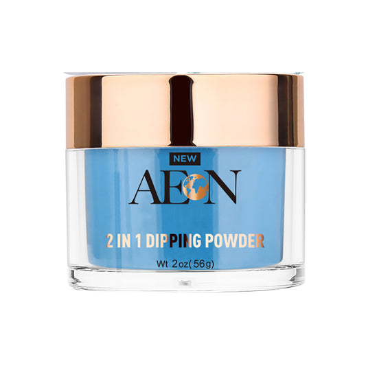 Aeon Two in One Powder - Clearest Blue 2 oz - #60A - Premier Nail Supply 