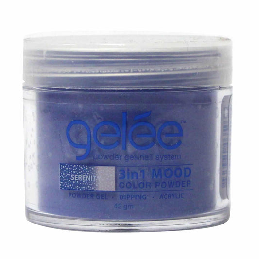 Gelee 3 in 1  Mood Powder - Serenity 1.48 oz - #GCPM03 - Premier Nail Supply 