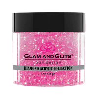 Glam & Glits Diamond Acrylic (Glitter) - Romantique 1 oz - DAC47 - Premier Nail Supply 