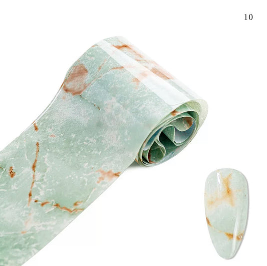 Green Mable Foil - Individual Jar - Premier Nail Supply 