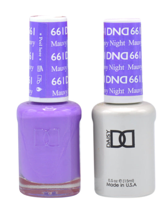 DND  Gelcolor - Mauvy Night 0.5 oz - #DD661 - Premier Nail Supply 