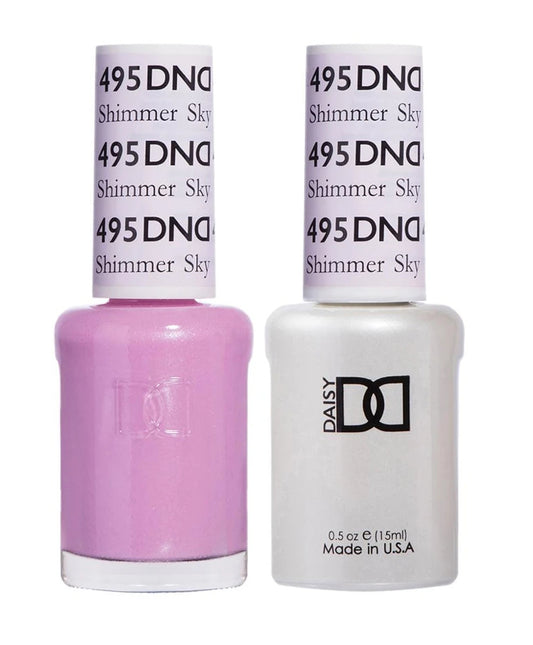 DND  Gelcolor - Shimmer Sky 0.5 oz - #DD495 - Premier Nail Supply 