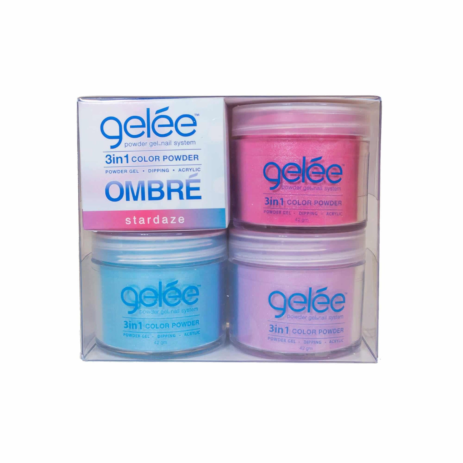 Gelee 3 in Ombre Powder - Stardaze Ombré Set - #GOM06 - Premier Nail Supply 