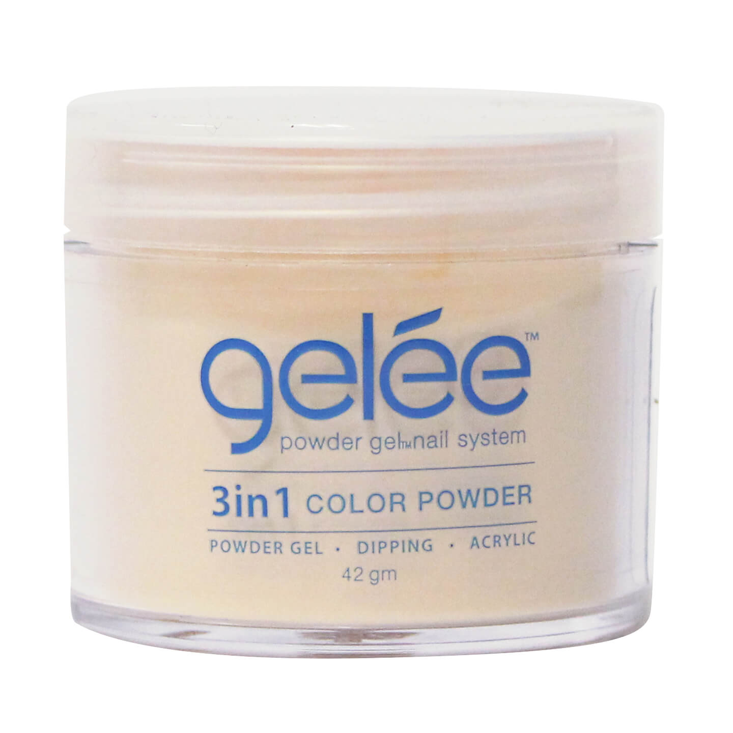 Gelee 3 in 1 Powder - Warm Buff 1.48 oz - #GCP06 - Premier Nail Supply 