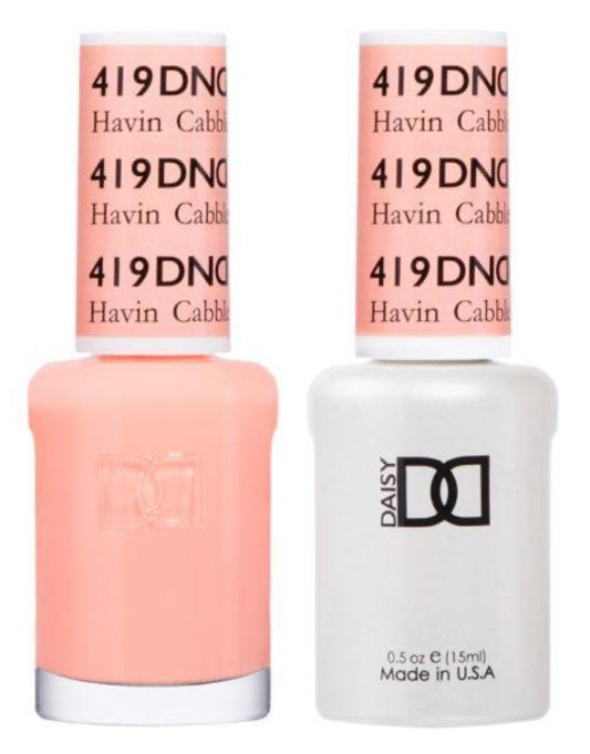 DND  Gelcolor - Havin Cabbler 0.5 oz - #DD419 - Premier Nail Supply 