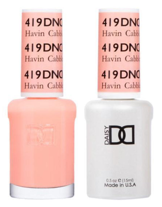 DND  Gelcolor - Havin Cabbler 0.5 oz - #DD419 - Premier Nail Supply 
