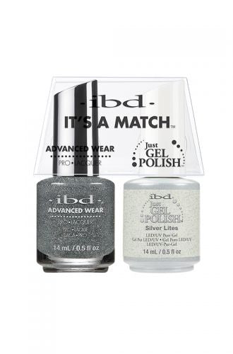 IBD Advanced Wear Color Duo Silver Lites - #65469 - Premier Nail Supply 