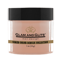 Glam & Glits - Acrylic Powder - Never Enough Nude 1 oz - NCAC396 - Premier Nail Supply 
