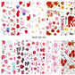 Mix Hearts - Love Valentines Design XKZ 32-03 - Premier Nail Supply 