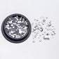 Mix Hearts Rhinestone Crystal Clear WY156 - Premier Nail Supply 