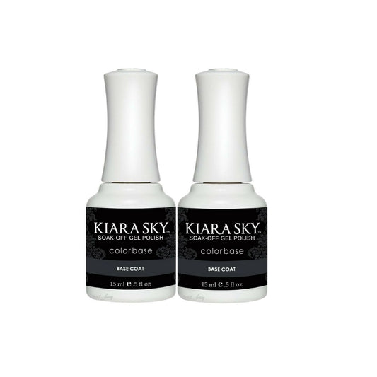 Kiara Sky Duo Base Coat +Top Coat - Premier Nail Supply 