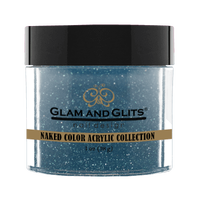 Glam & Glits - Acrylic Powder Teal Me In 1 oz - NCAC434 - Premier Nail Supply 