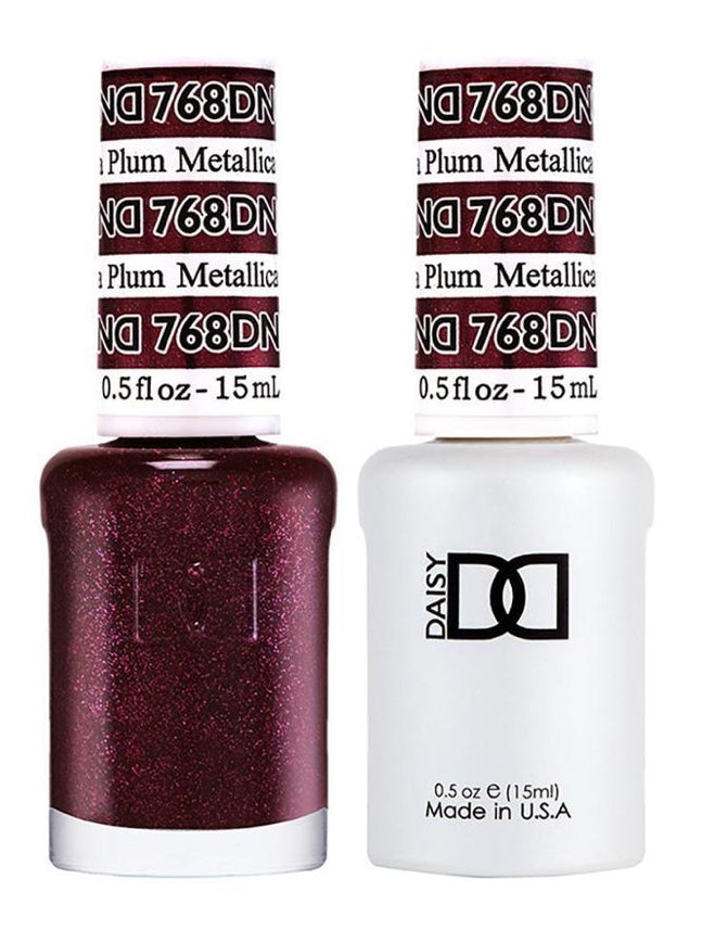 DND  Gelcolor - Metallica Plum 0.5 oz - #DD768 - Premier Nail Supply 