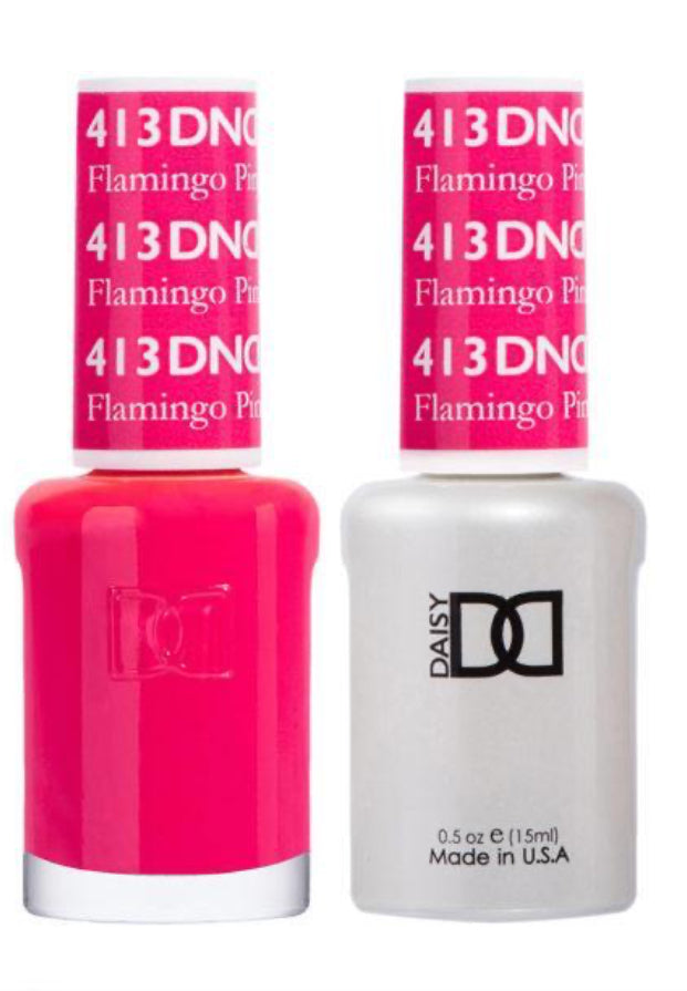 DND  Gelcolor - Flaningo Pink 0.5 oz - #DD413 - Premier Nail Supply 