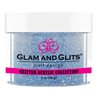 Glam & Glits - Glitter Acrylic Powder - Lilac Jewel 2oz - GAC32 - Premier Nail Supply 