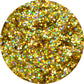 Effx Glitter - Gold Flakes 2.5 oz - #HFX05 - Premier Nail Supply 