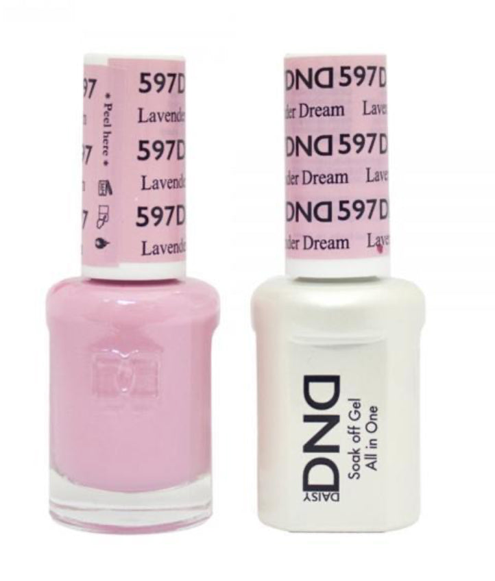 DND  Gelcolor - Lavender Dream 0.5 oz - #DD597 - Premier Nail Supply 