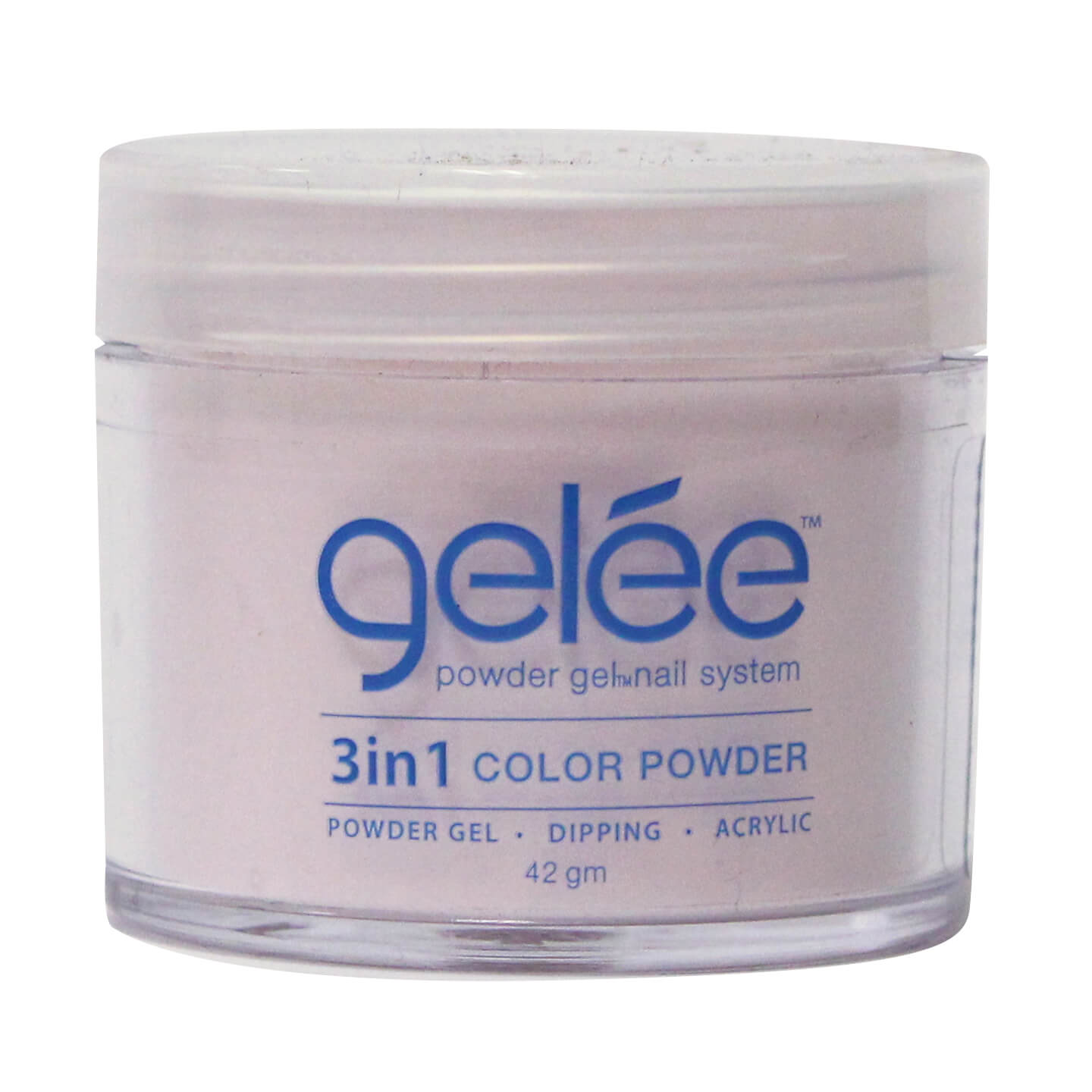 Gelee 3 in 1 Powder - Pink Pearl 1.48 oz - #GCP02 - Premier Nail Supply 