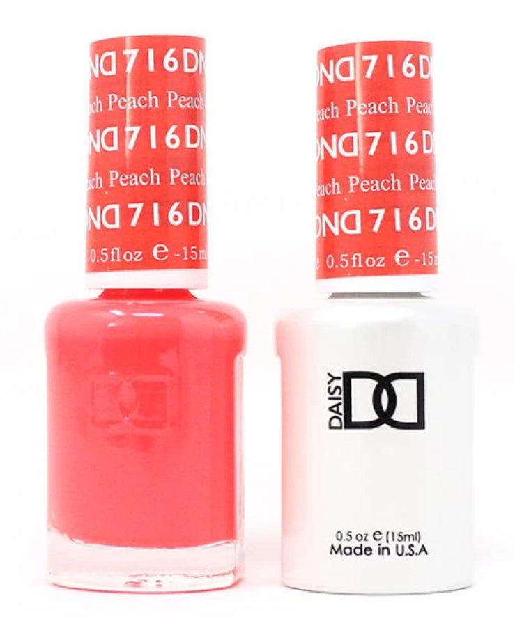 DND  Gelcolor - Peach 0.5 oz - #DD716 - Premier Nail Supply 