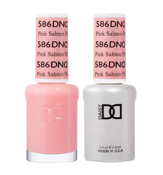 DND  Gelcolor - Pink Salmon 0.5 oz - #DD586 - Premier Nail Supply 