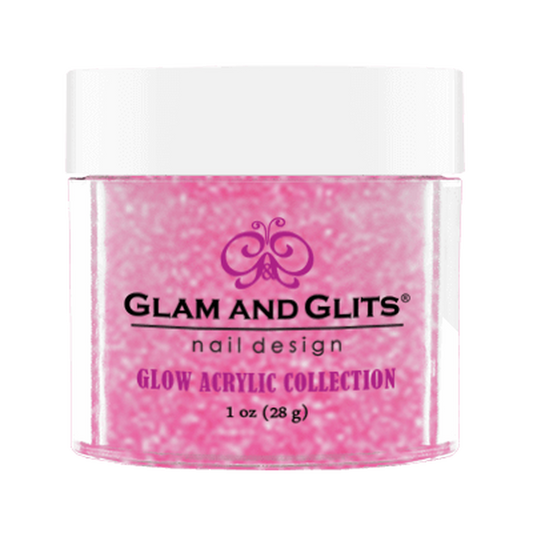 Glam & Glits Glow Acrylic (Cream) Electric Love 1oz - GL2048 - Premier Nail Supply 