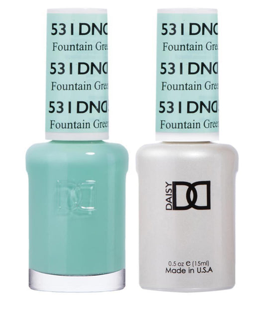 DND  Gelcolor - Fountain Green, Ut 0.5 oz - #DD531 - Premier Nail Supply 