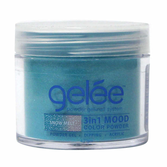 Gelee 3 in 1  Mood Powder - Snow Melt 1.48 oz - #GCPM04 - Premier Nail Supply 
