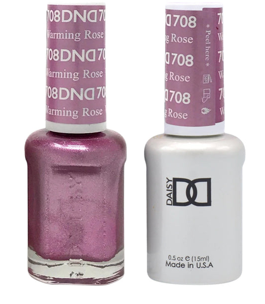 DND  Gelcolor - Warming Rose 0.5 oz - #DD708 - Premier Nail Supply 