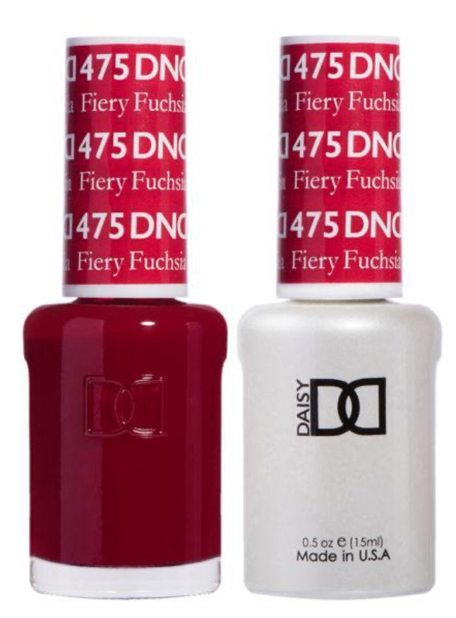 DND  Gelcolor - Fiery Fuchsia 0.5 oz - #DD475 - Premier Nail Supply 