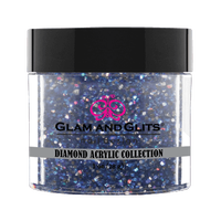 Glam & Glits Diamond Acrylic (Glitter) - Jet Set 1 oz - DAC53 - Premier Nail Supply 