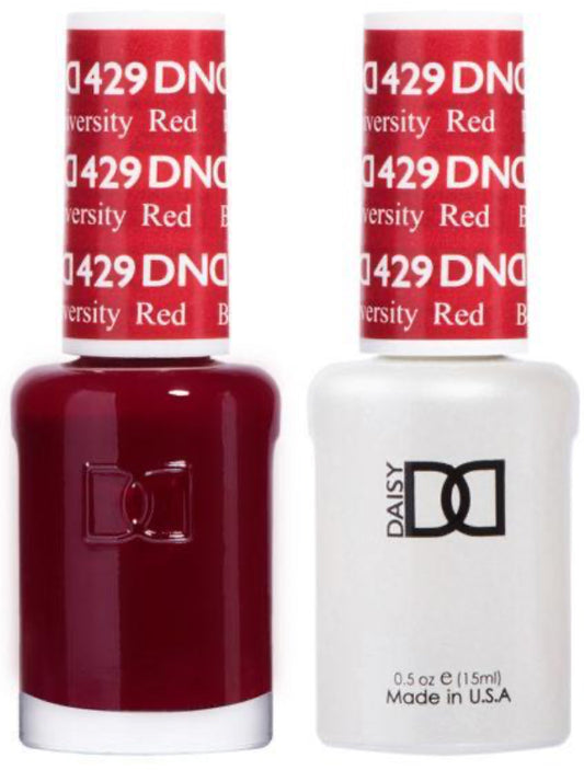 DND  Gelcolor - Boston University Red 0.5 oz - #DD429 - Premier Nail Supply 