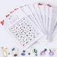 Colorful Luxury 3D jewels Design -DP424 - Premier Nail Supply 
