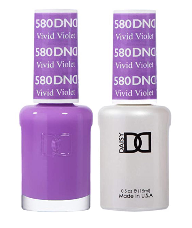 DND  Gelcolor - Vivid Violet 0.5 oz - #DD580 - Premier Nail Supply 