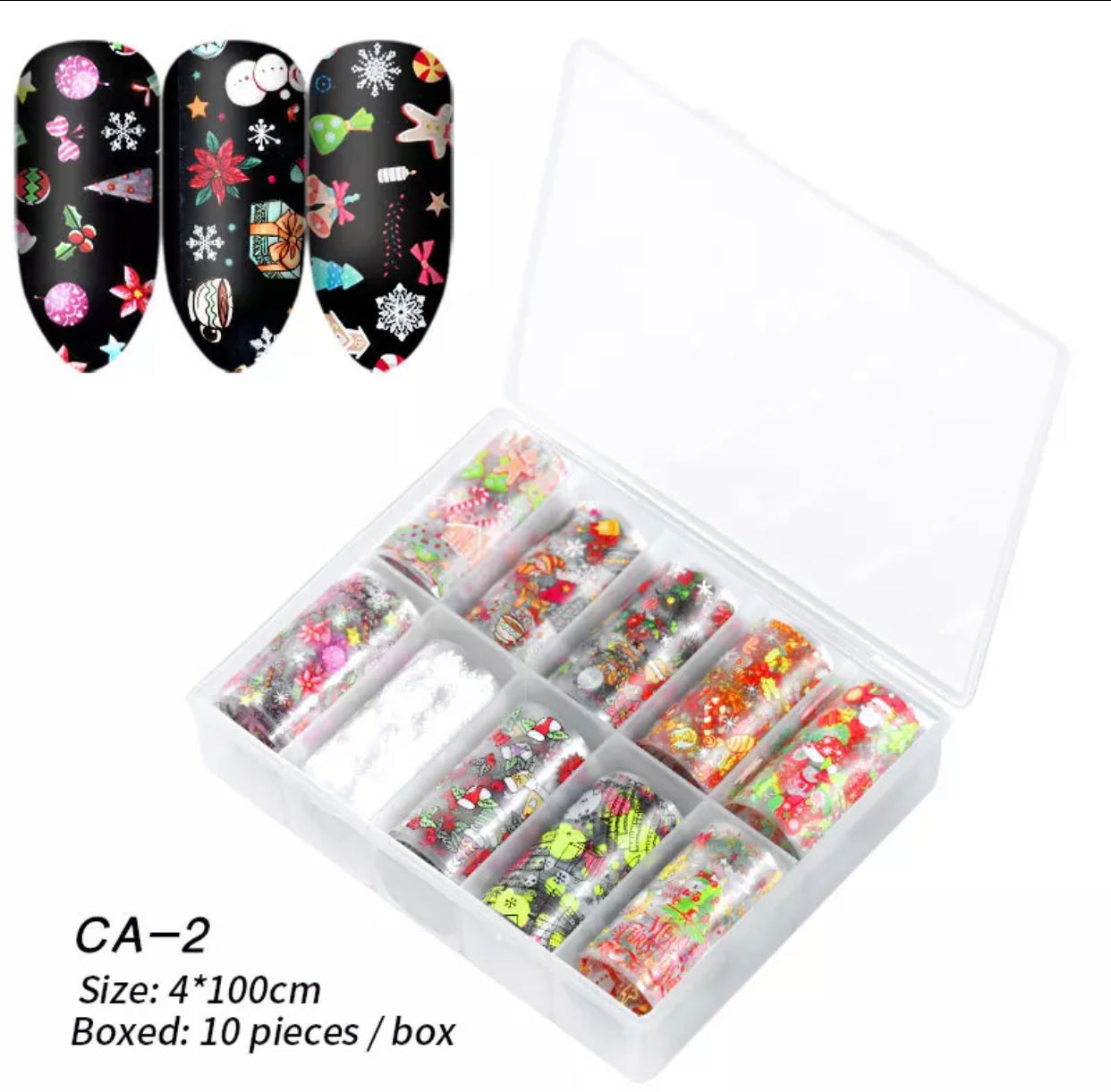 Christmas Design CA-2 - Premier Nail Supply 