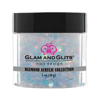 Glam & Glits Diamond Acrylic (Glitter) Blue Rain -DAC68 - Premier Nail Supply 