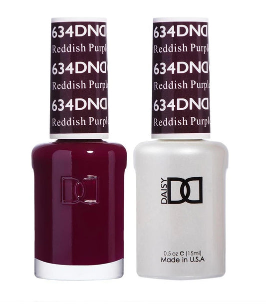 DND  Gelcolor - Reddish Purple 0.5 oz - #DD634 - Premier Nail Supply 