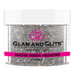 Glam & Glits - Glitter Acrylic Powder - Silver Hologram 2oz - GAC39 - Premier Nail Supply 