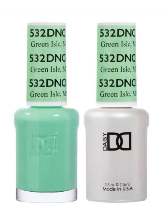 DND  Gelcolor - Green Isle, Mn 0.5 oz - #DD532 - Premier Nail Supply 