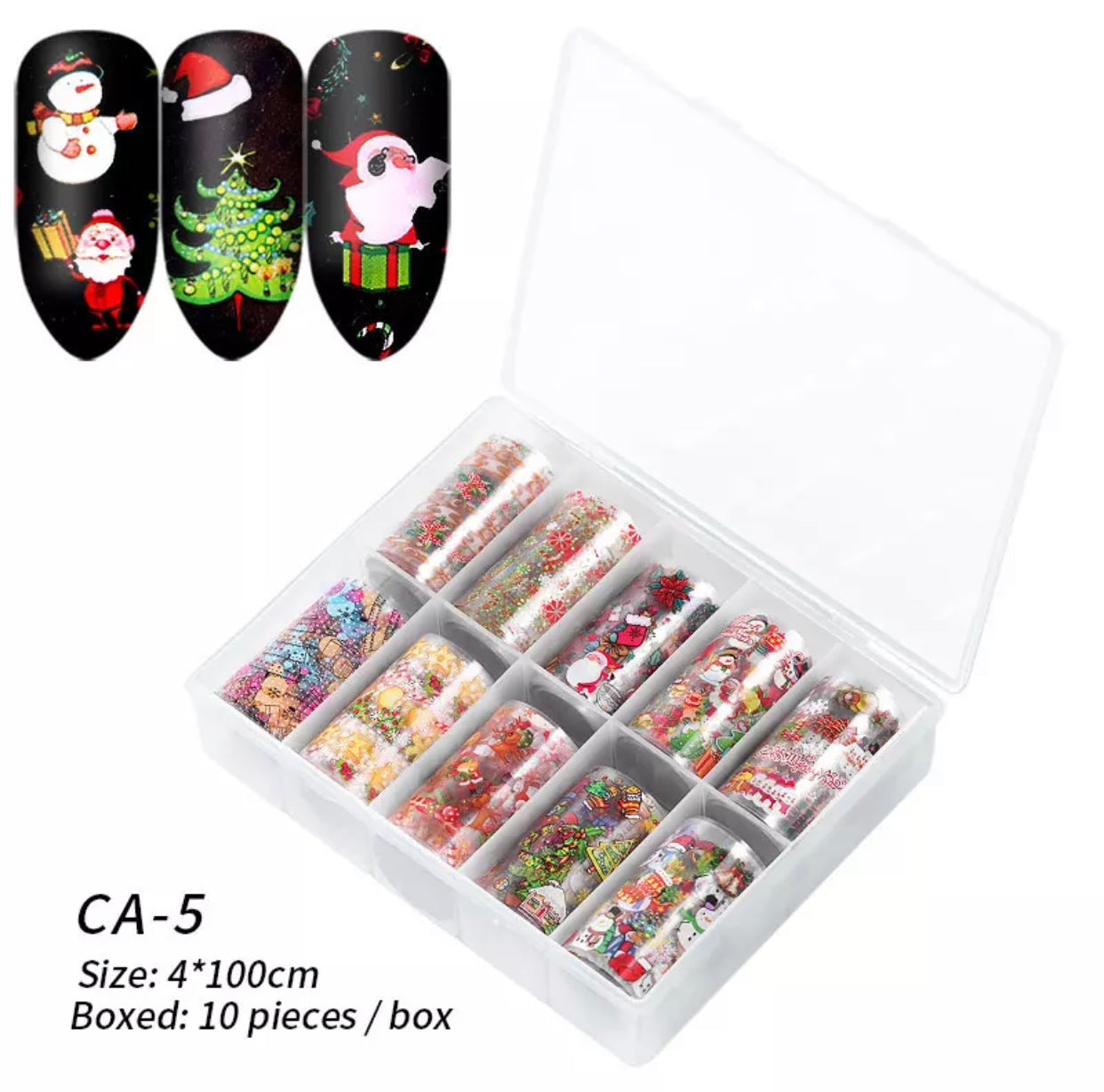 Christmas Design CA 05 - Premier Nail Supply 