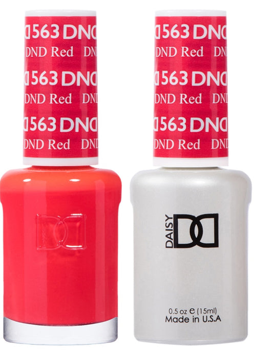 DND  Gelcolor - Dnd Red 0.5 oz - #DD563 - Premier Nail Supply 