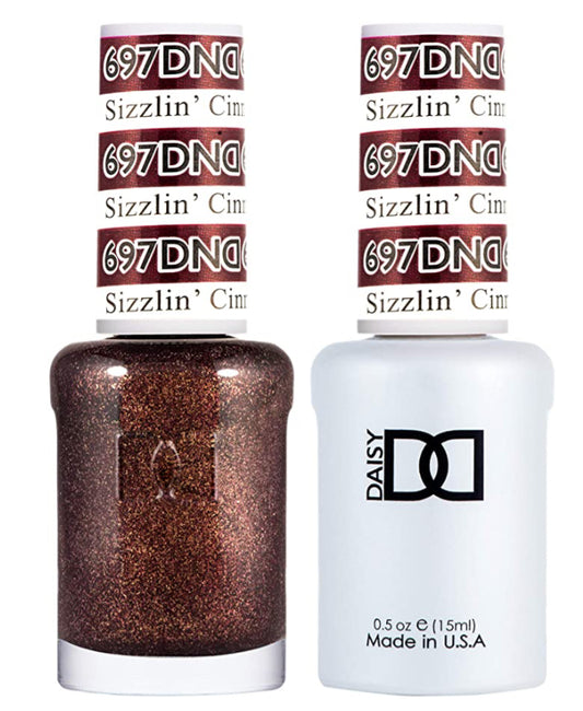 DND  Gelcolor - Sizzlin Cinnamon 0.5 oz - #DD697 - Premier Nail Supply 