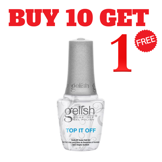 Gelish Soak Off Top It Off 0.5 oz - #1310003 (BUY 10 GET 1 FREE) - Premier Nail Supply 