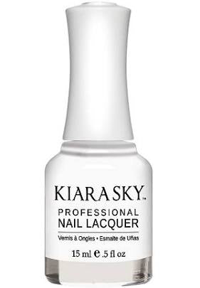 Kiara Sky Nail Lacquer - Milky White 0.5 oz - #N623 - Premier Nail Supply 