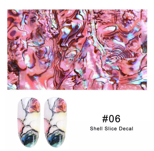 Dark Pink  Mable Seashell - Individual Pack #06 - Premier Nail Supply 
