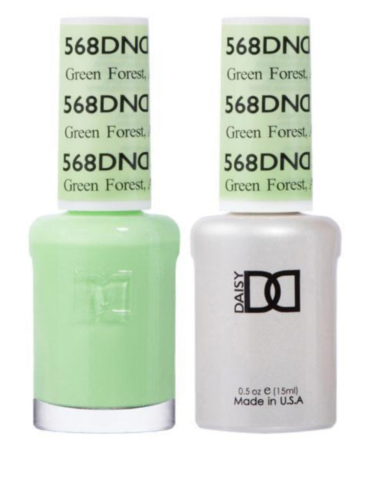 DND  Gelcolor - Green Forest, Ak 0.5 oz - #DD568 - Premier Nail Supply 