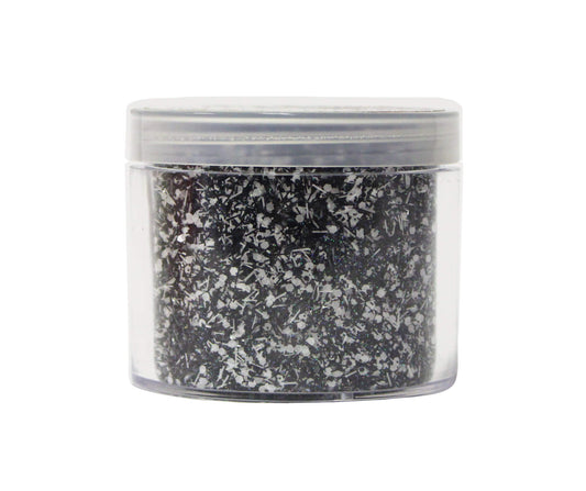 Effx Glitter - Black & White Ball 2.5 oz - #GFX01 - Premier Nail Supply 