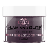 Glam & Glits Acrylic Powder Color Blend Sangria 2 oz - Bl3038 - Premier Nail Supply 