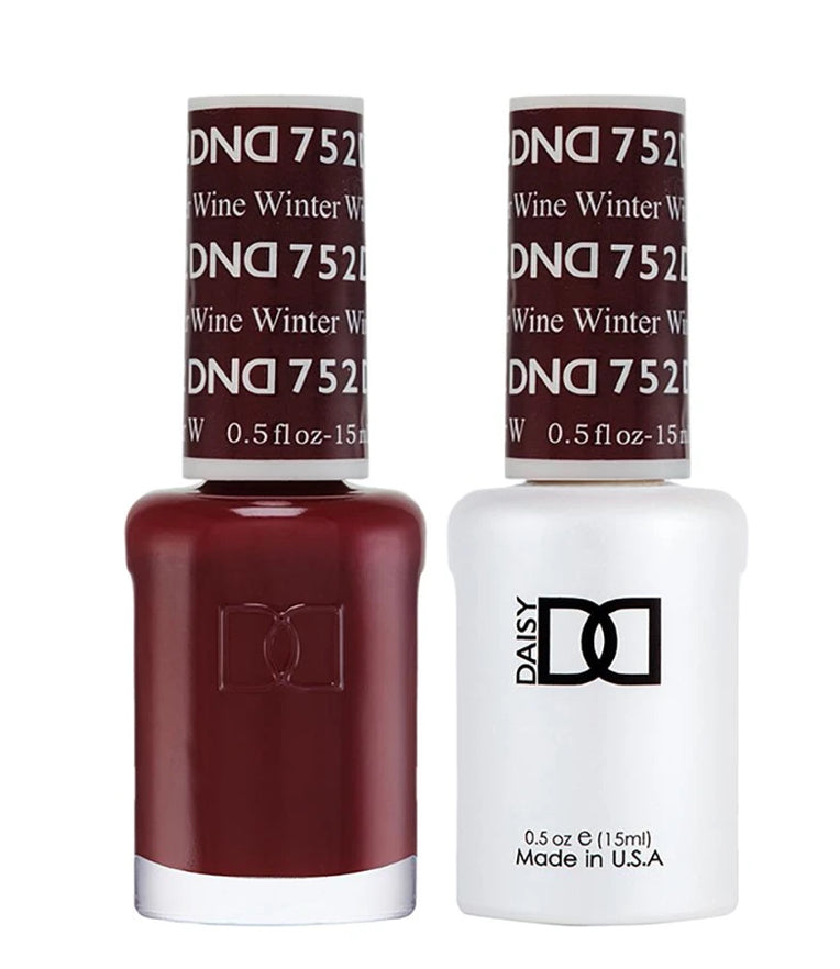 DND  Gelcolor - Winter Wine 0.5 oz - #DD752 - Premier Nail Supply 