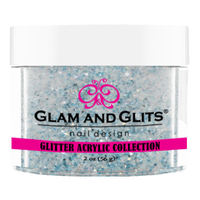 Glam & Glits - Glitter Acrylic Powder - Blue Jewel 2oz - GAC02 - Premier Nail Supply 