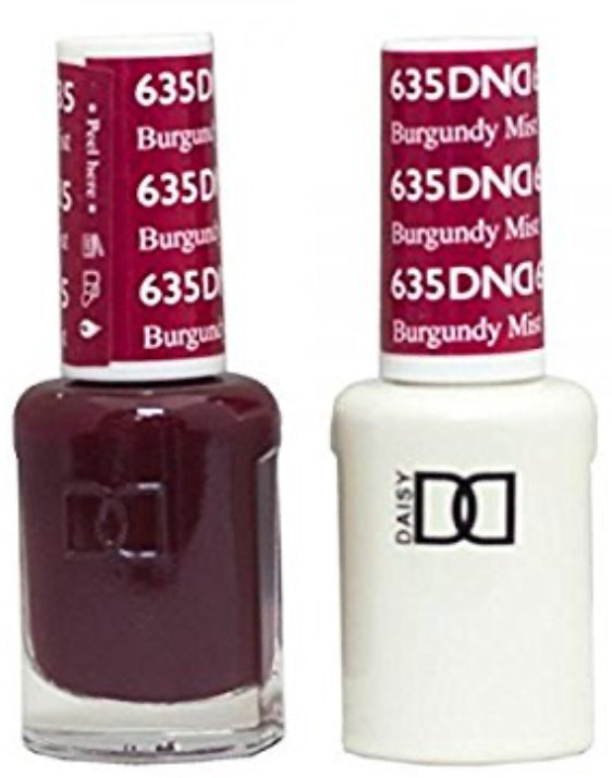 DND  Gelcolor - Burgundy Mist 0.5 oz - #DD635 - Premier Nail Supply 